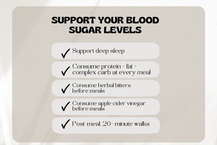 Manage Your Blood Sugar, Naturally