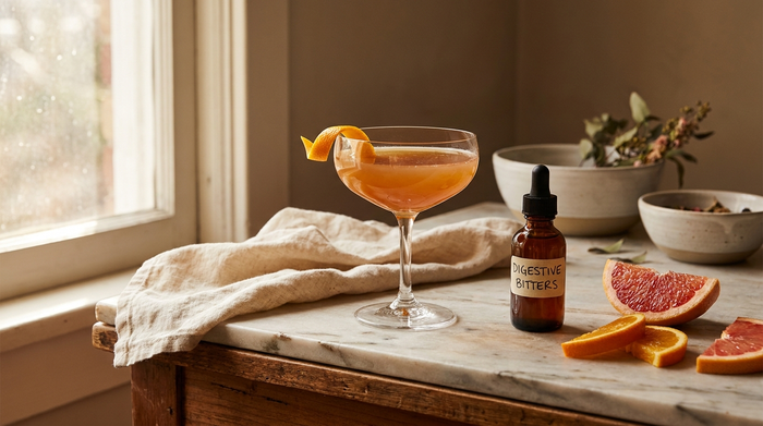 Hormone-Healthy Bitters Mocktail