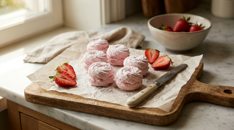 Gut-Healthy Strawberry Marshmallows