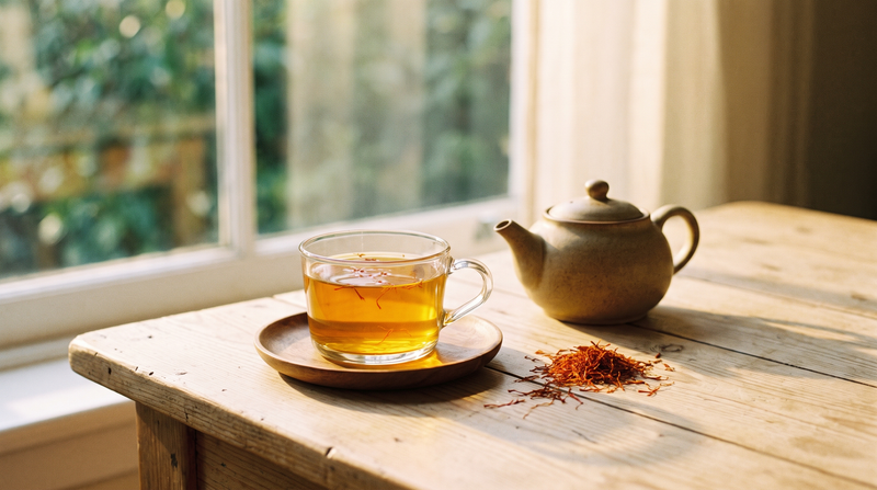 Unlocking Mental Clarity: Saffron "Brain Tea" Recipe