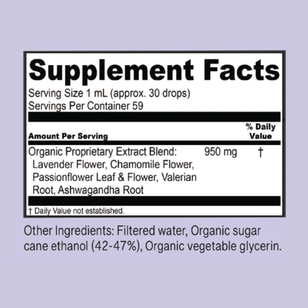 Sleepy herbal tincture for natural sleep support - Peace Love Hormones - view 8